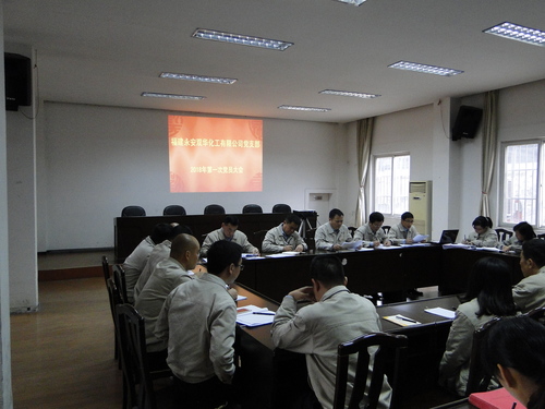 吳泉艷：圖為雙華公司黨支部2018年第一次黨員大會(huì)現(xiàn)場.jpg