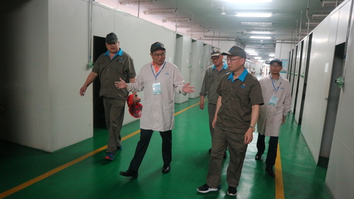 公司黨委書記吳彩洪到永春分公司電子雷管生產線檢查銷爆工作.jpg