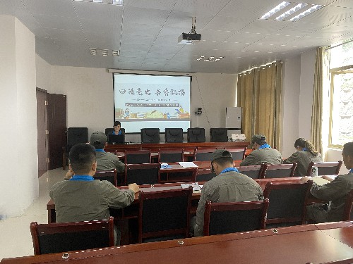 湯凌杰：龍巖分公司團(tuán)支部開(kāi)展“回顧黨�?書香飄揚(yáng)”主題團(tuán)日活動(dòng)~1.jpg