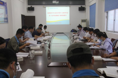格式工廠福安胡廷淦：圖為張賢鋒巡聽旁聽福安分公司黨委理論學習中心組學習會 (1).jpg
